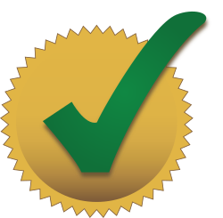 Gold seal policy v4.svg